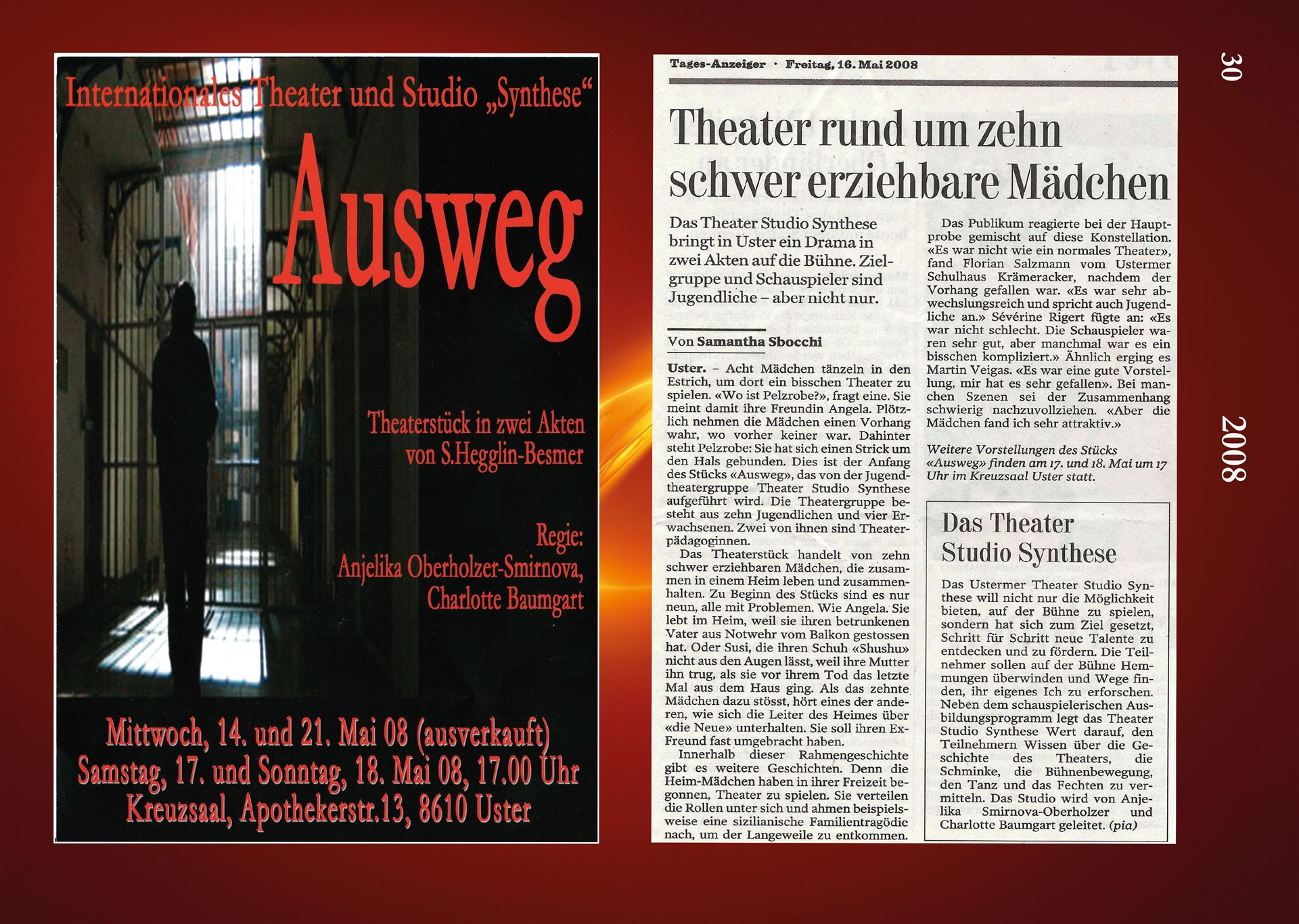 Theater rund um zehn schwer erziehbare Mädchen – Theater Synthese
