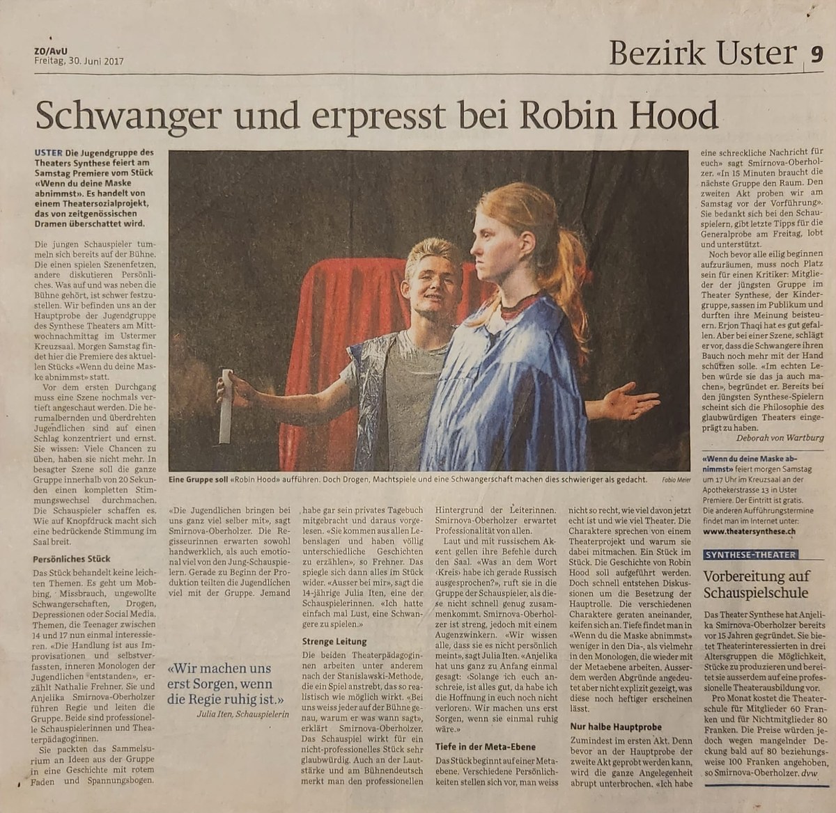 Presseartikel – Presse Schwanger Und Erpresst Bei Robin Hood