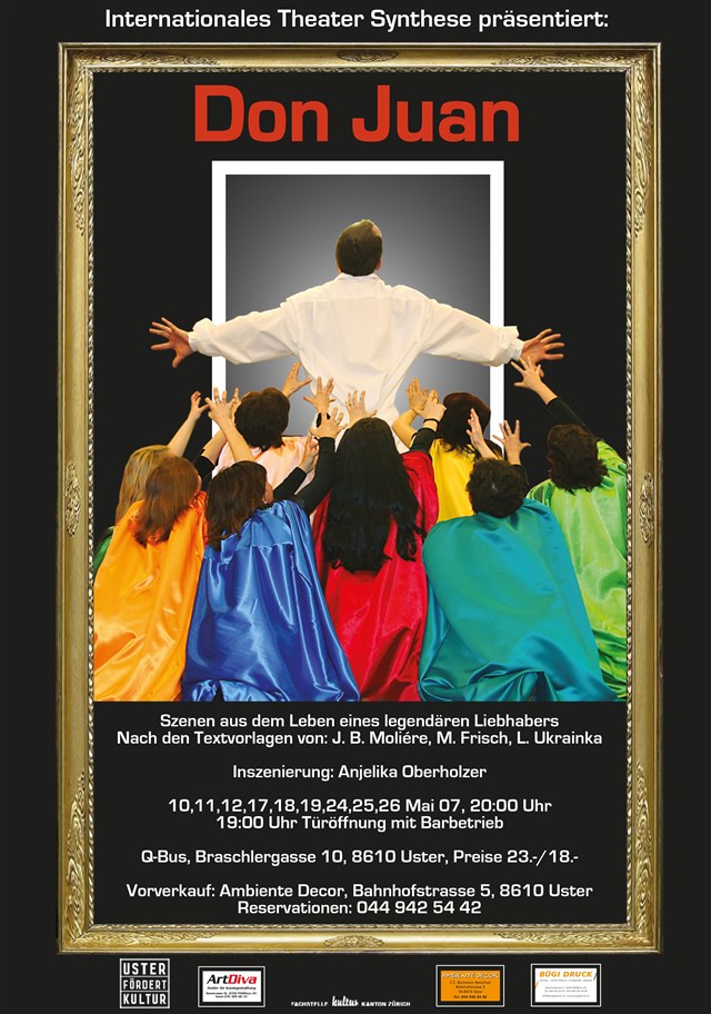 Plakat «Don Juan» (2007) – Theater Synthese